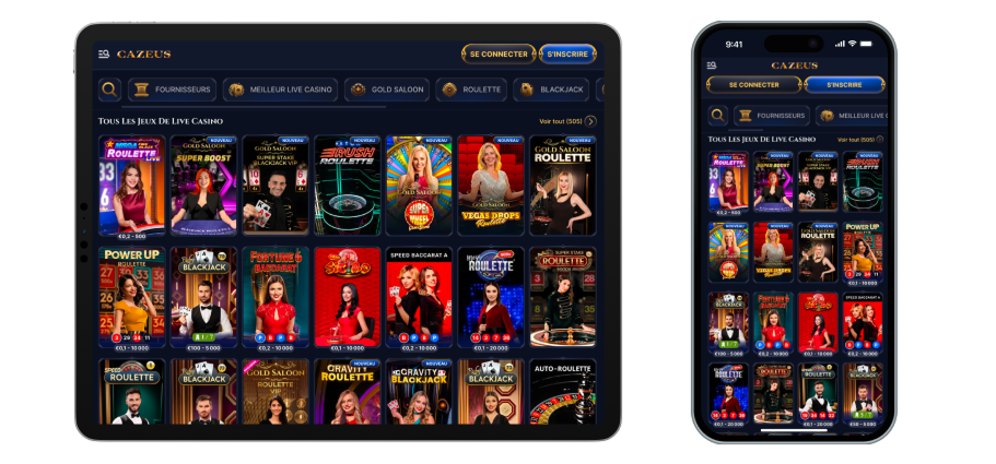Cazeus Application